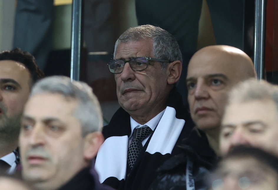 Fernando Santos na meczu Caykur Rizespor – Besiktas (0:4)