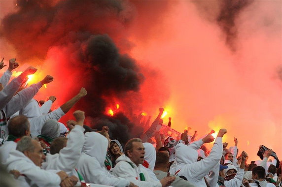 Legia - Polonia/kibice Legii Warszawa