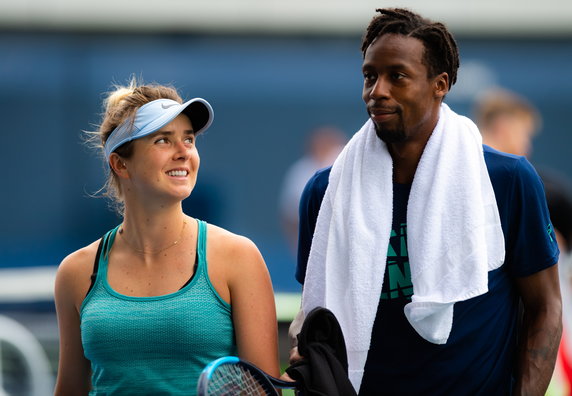 Elina Switolina i Gael Monfils