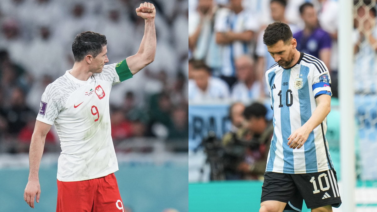 Robert Lewandowski i Leo Messi