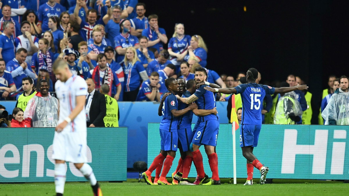 Francja Islandia EURO 2016