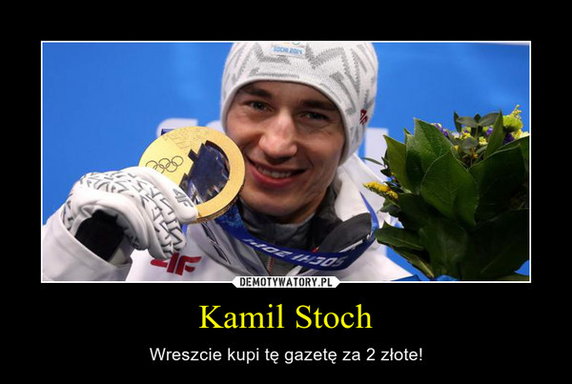 Kamil Stoch zdobył drugi złoty medal olimpijski! Internauci wniebowzięci