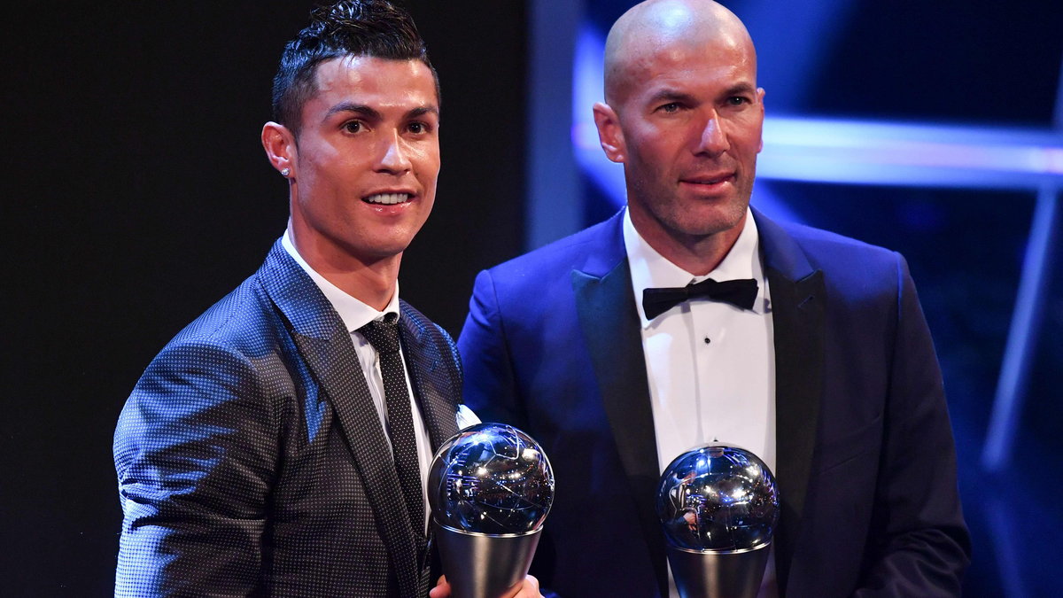 Zinedine Zidane (P) i Cristiano Ronaldo