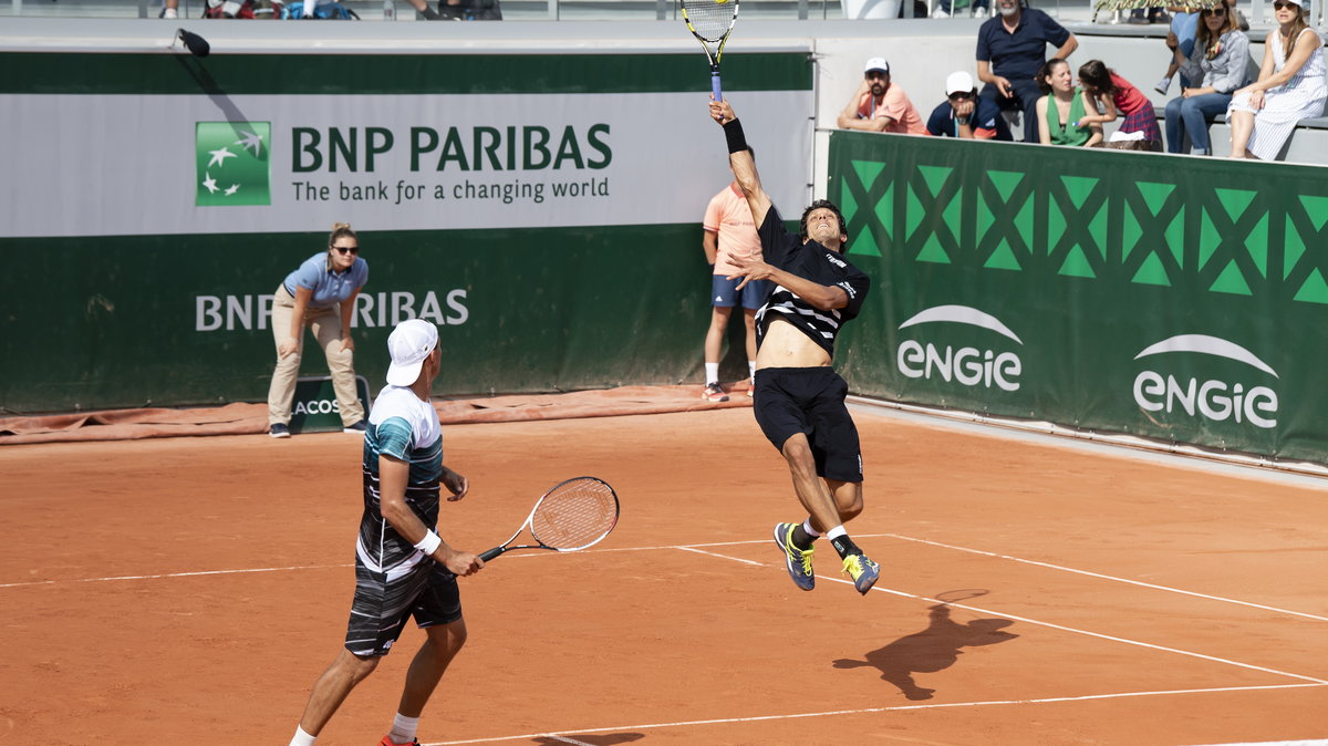 Łukasz Kubot (L) i Marcelo Melo