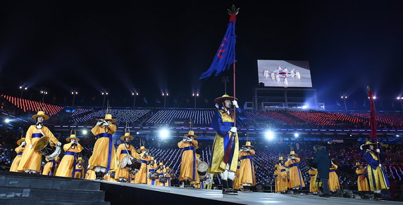 epa06508132 - SOUTH KOREA PYEONGCHANG 2018 OLYMPIC GAMES (Opening Ceremony - PyeongChang 2018 Olympic Games)