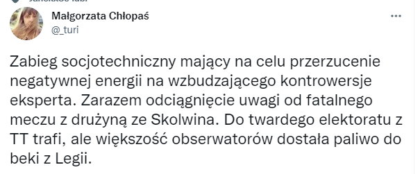 Legia zapowiada kroki prawne wobec Wojciecha Kowalczyka