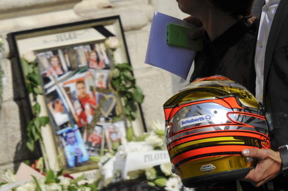 FRANCE FORMULA ONE BIANCHI (Jules Bianchi Funeral Service in Nice)