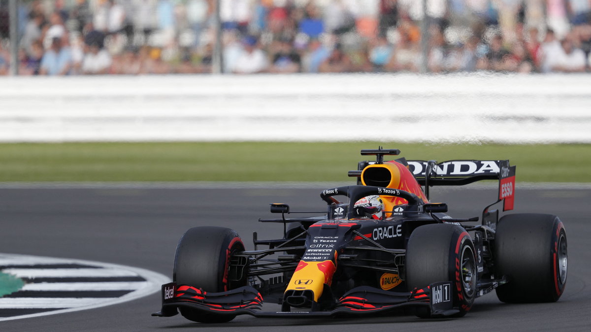 Max Verstappen na torze Silverstone