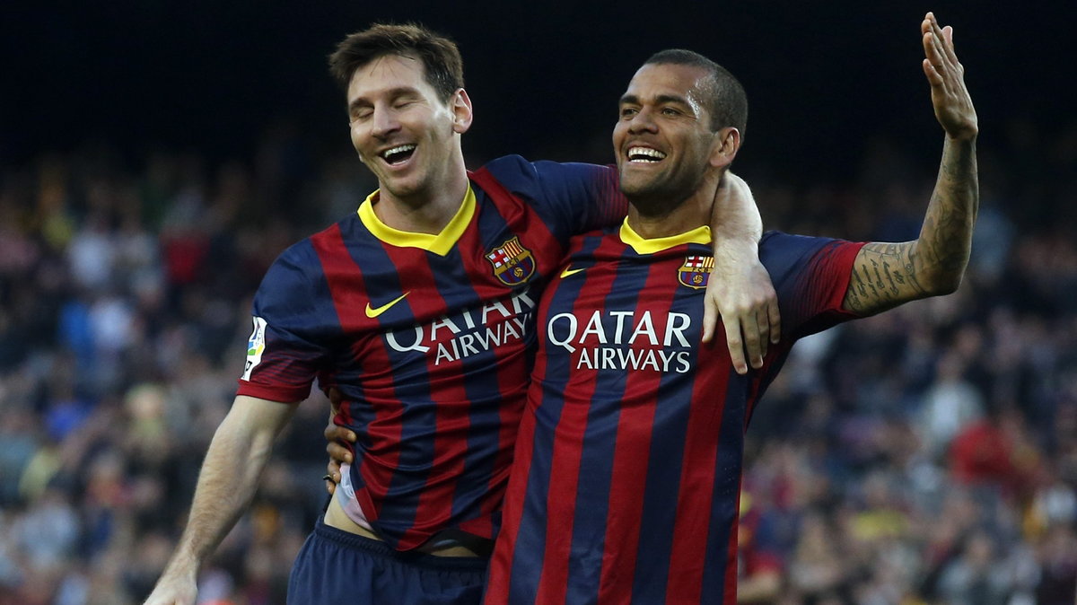 Lionel Messi i Dani Alves