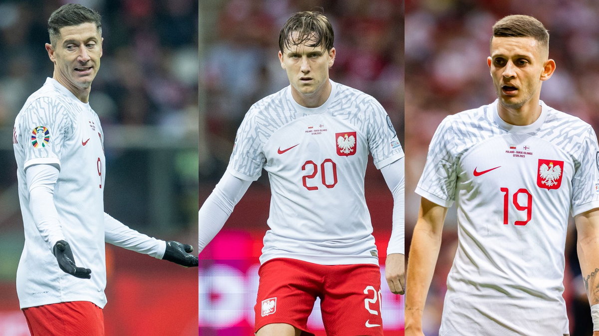 Robert Lewandowski, Piotr Zieliński, Sebastian Szymański