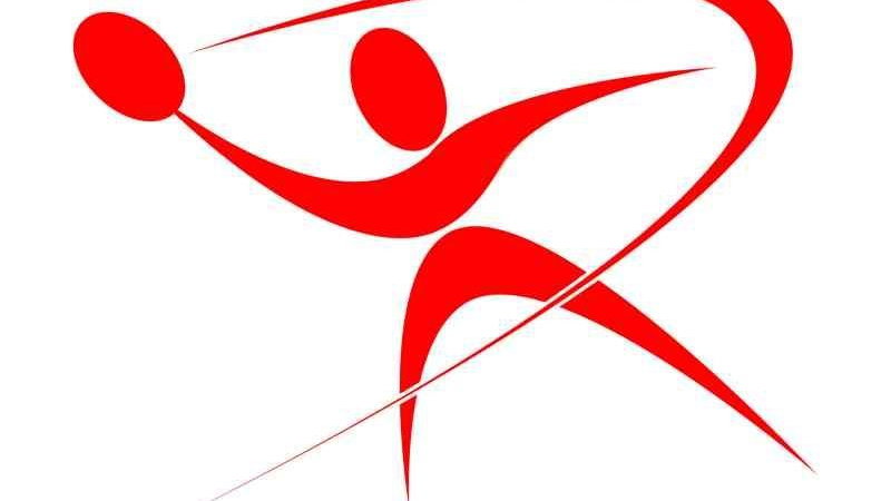 Logo ME w badmintonie