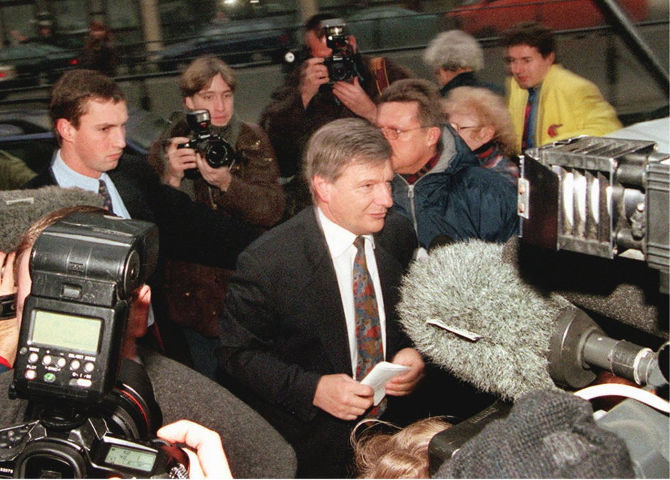 Peter Graf w sądzie w Mannheim w 1997 r