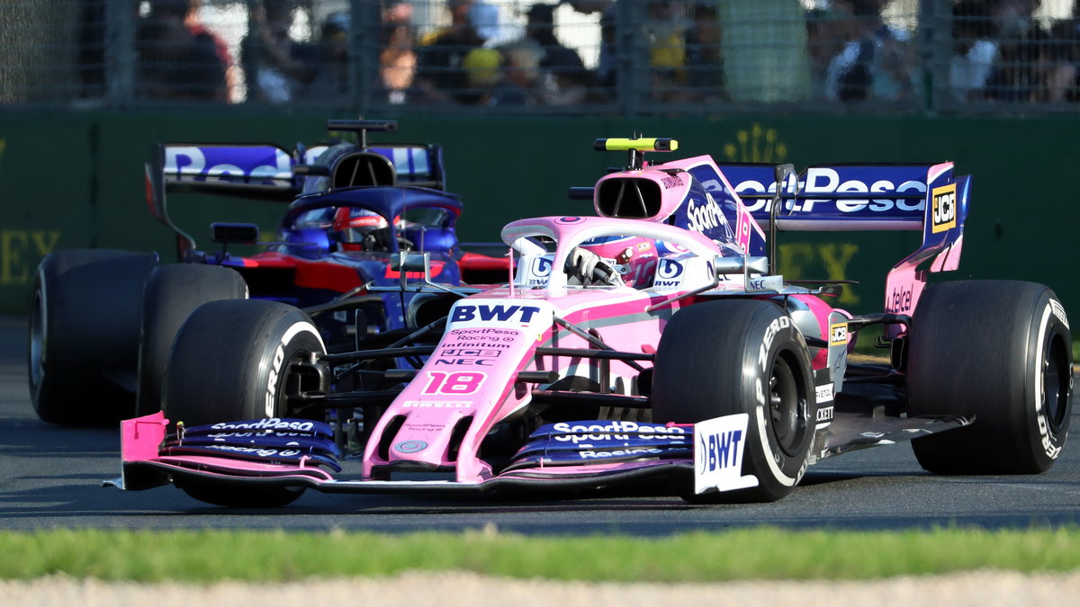 Lance Stroll i Daniił Kwiat