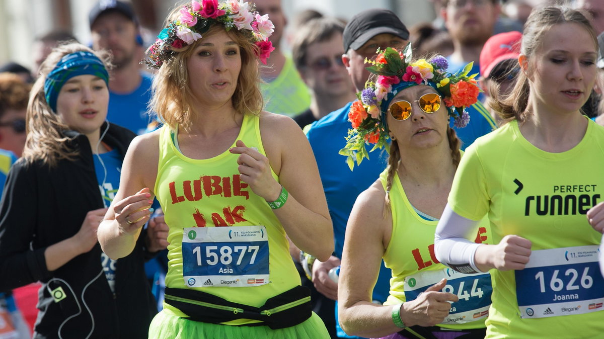 Lekkoatletyka. 11 Polmaraton warszawski. 03.04.2016