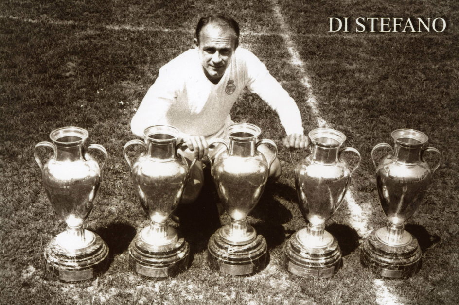 Alfredo Di Stefano i pięć Pucharów Mistrzów