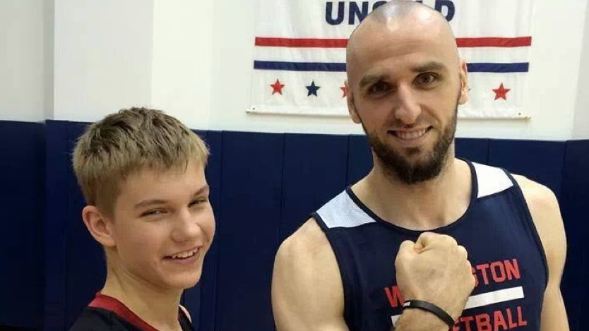 Przemysław Gołek i Marcin Gortat