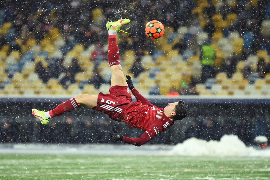 Gol Lewandowskiego przeciwko Dynamo Kijów