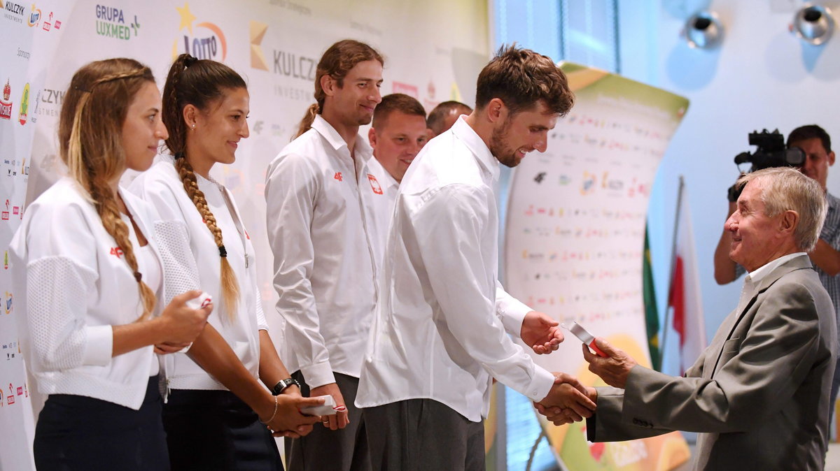 Ślubowanie reprezentacji siatkówki plażowej Rio 2016