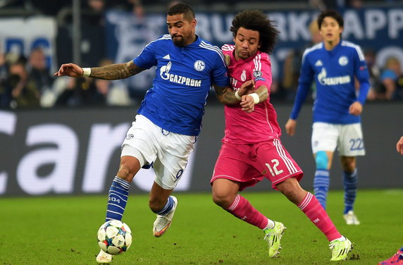 GERMANY SOCCER UEFA CHAMPIONS LEAGUE (FC Schalke 04 vs Real Madrid)