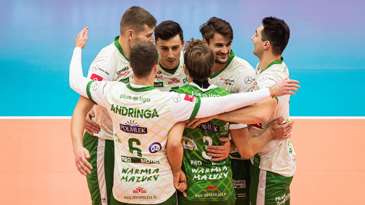 Siatkowka. PlusLiga. Indykpol AZS Olsztyn - Cuprum Lubin. 15.11.2021