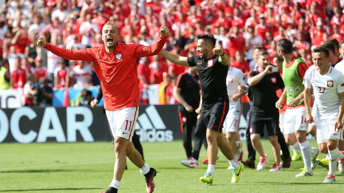 25.06.2016 SZWAJCARIA - POLSKA 1/8 FINALU UEFA EURO 2016 PILKA NOZNA