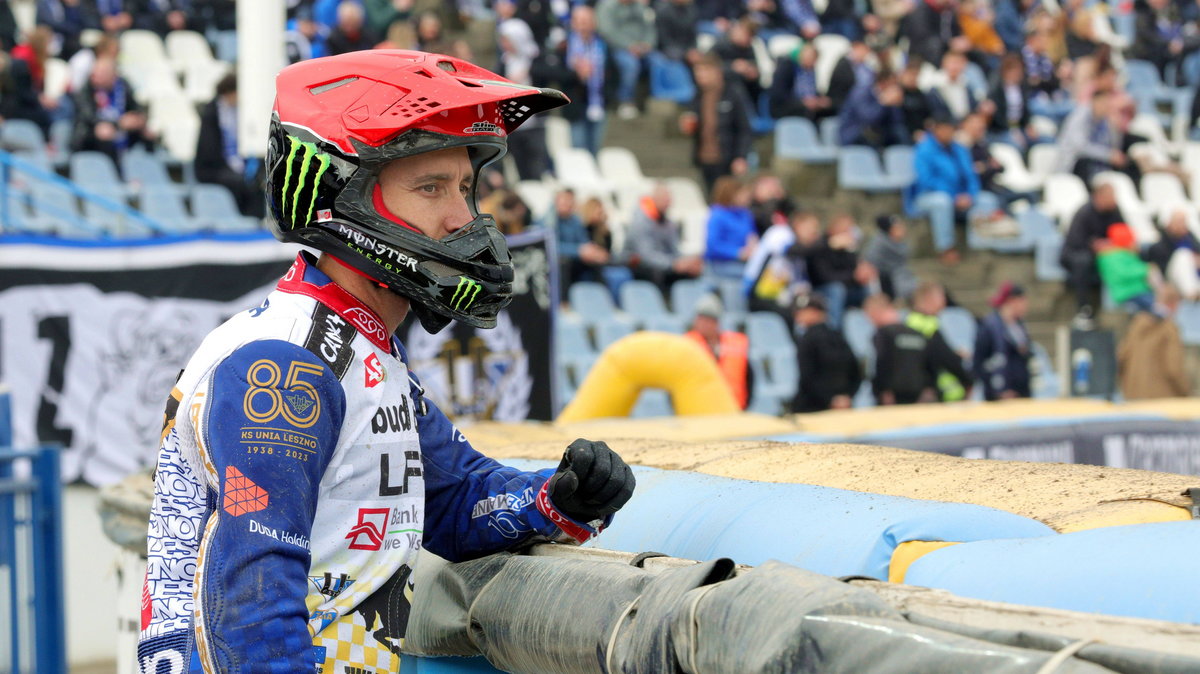 Chris Holder w barwach Fogo Unii Leszno