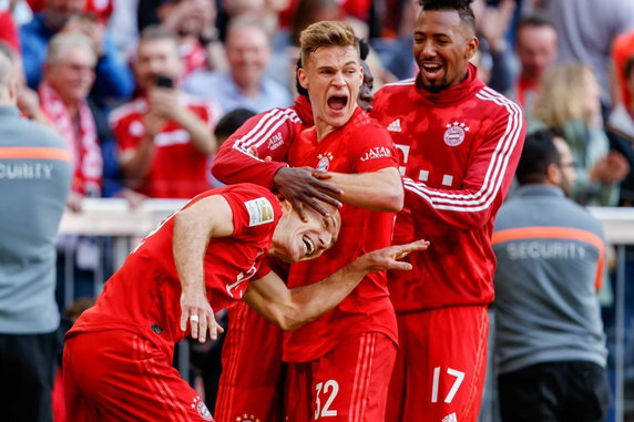 Tak Bayern Monachium cieszył się ze zwycięstwa z Eintrachtem Frankfurt