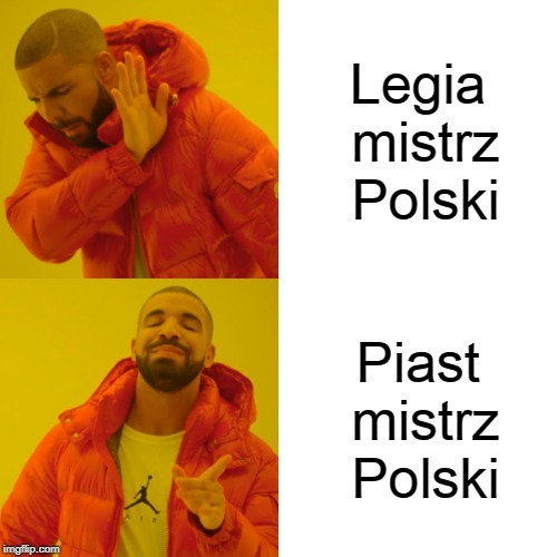 Piast Gliwice mistrzem Polski - memy