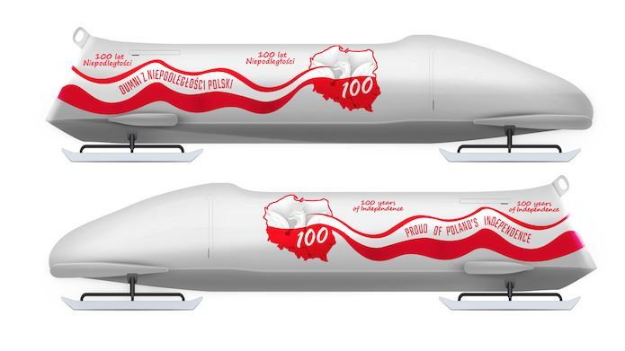 Projekt brandingu polskiego bobsleja