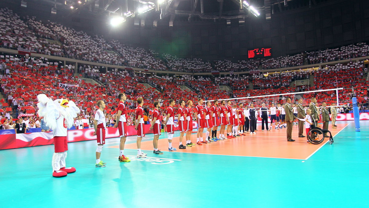 Reprezentacja Polski w Tauron Arenie Kraków