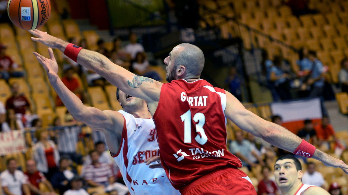 Polska Gruzja Eurobasket 2013