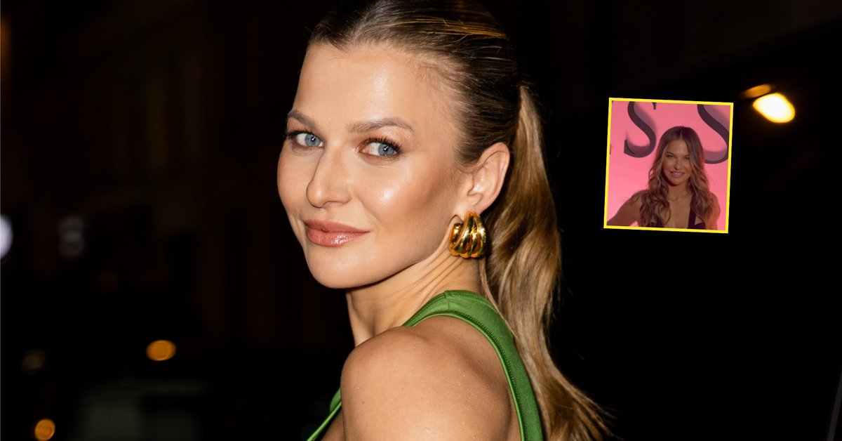 Anna Lewandowska na pokazie Victoria's Secret. Uwagę zwraca jedno