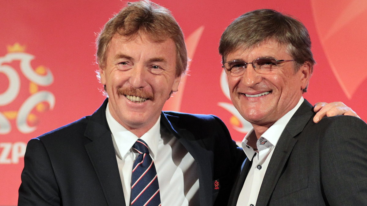 Zbigniew Boniek i Adam Nawałka