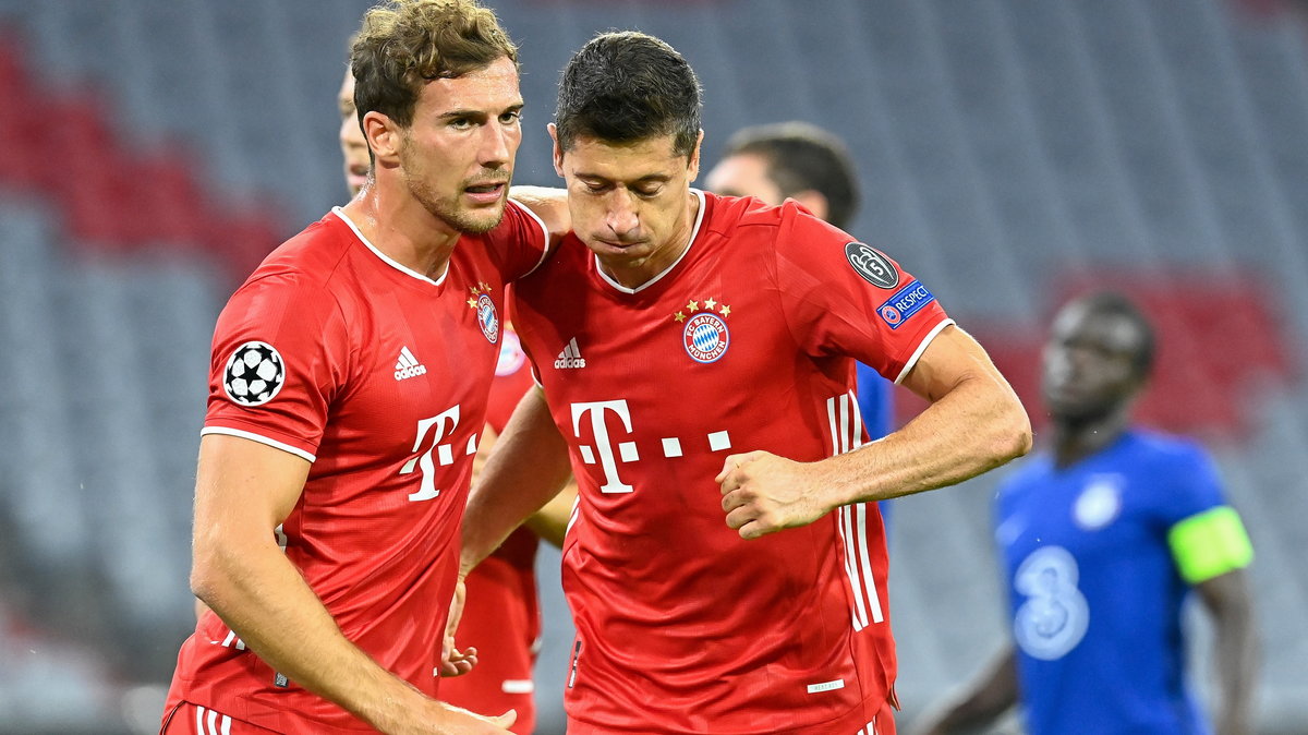 Leon Goretzka i Robert Lewandowski