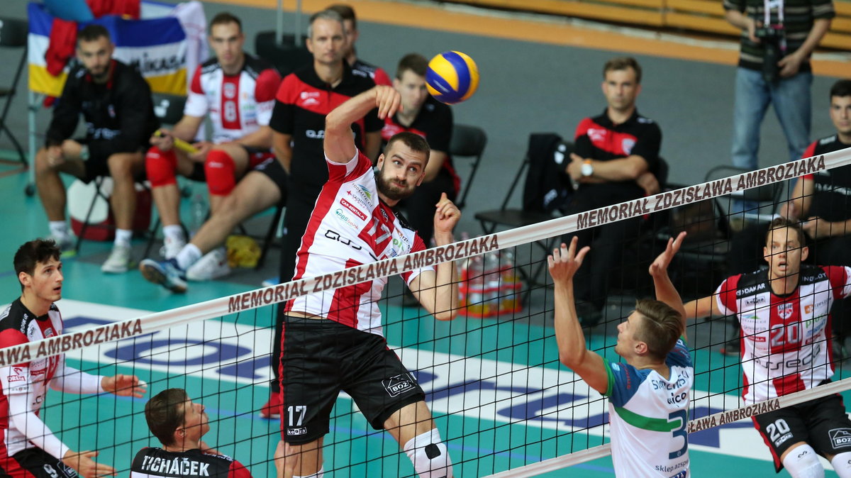 Siatkowka. XI Memorial Ambroziaka. Politechnika Warszawska - Asseco Resovia Rzeszow. 25.09.2016