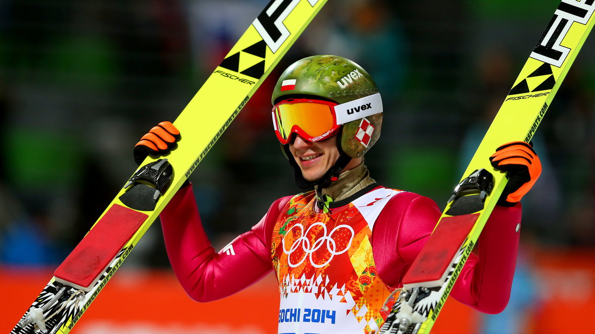 Kamil Stoch w Soczi (2014 r.)