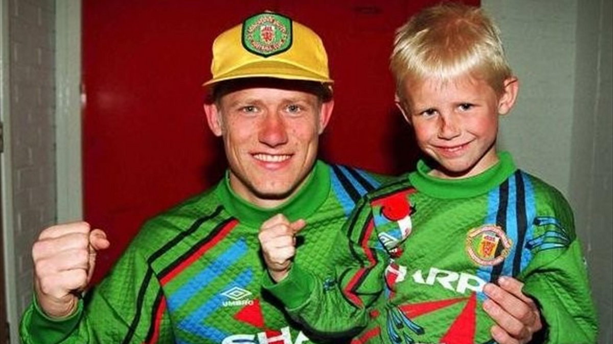 Peter i Kasper Schmeichel