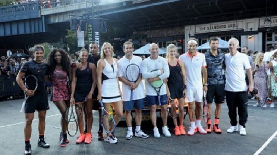 Nowy Jork, przed US Open 2015, fot.  Brad Barket / GETTY IMAGES NORTH AMERICA / AFP