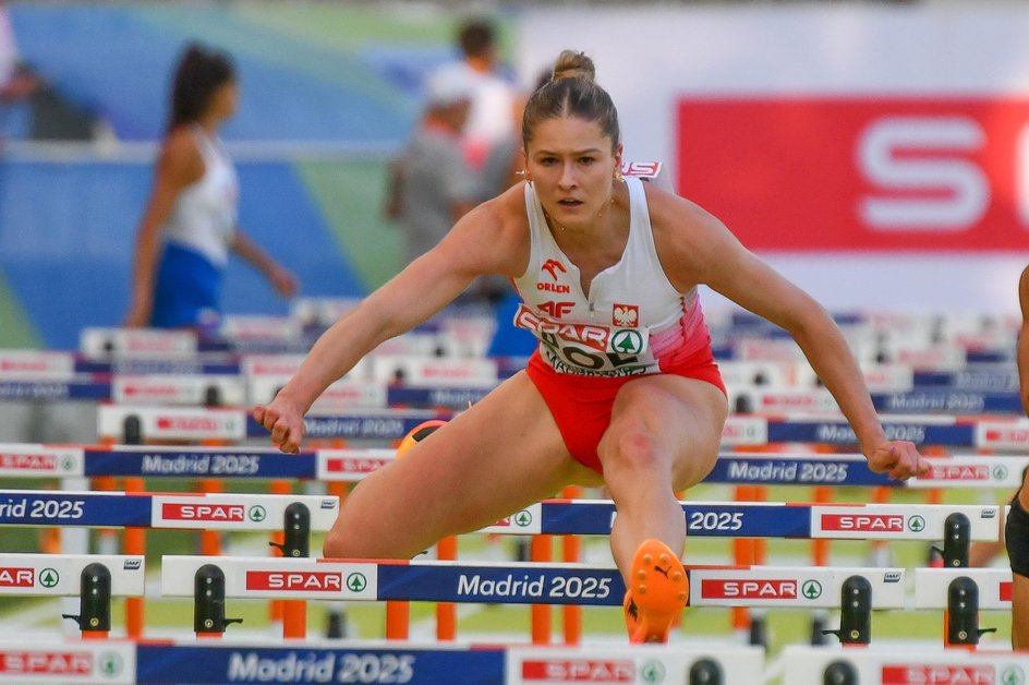 Pia Skrzyszowska durante o DME 2025 em Madri