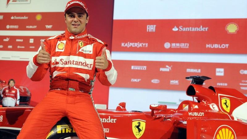 Felipe Massa z Ferrari 
