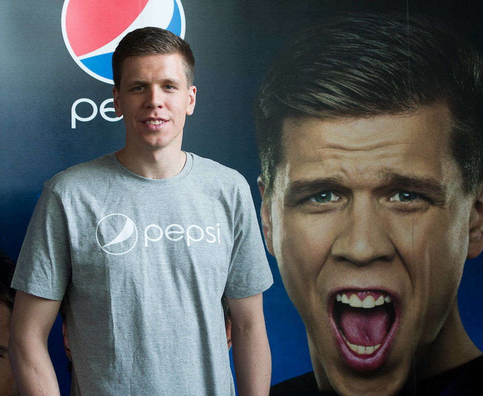 Szczęsny w reklamie Pepsi