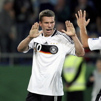 Lukas Podolski i Miroslav Klose