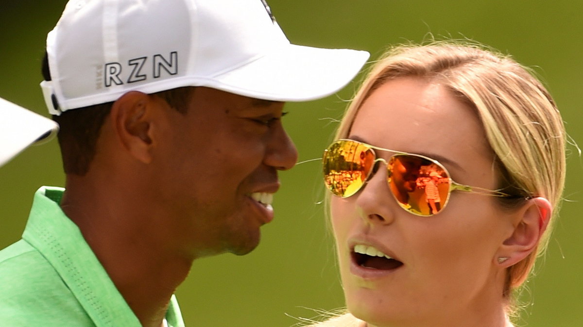 Tiger Woods i Lindsey Vonn