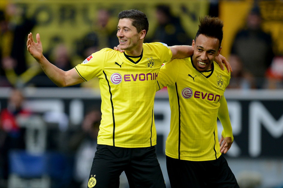 Robert Lewandowski i Pierre-Emerick Aubameyang 