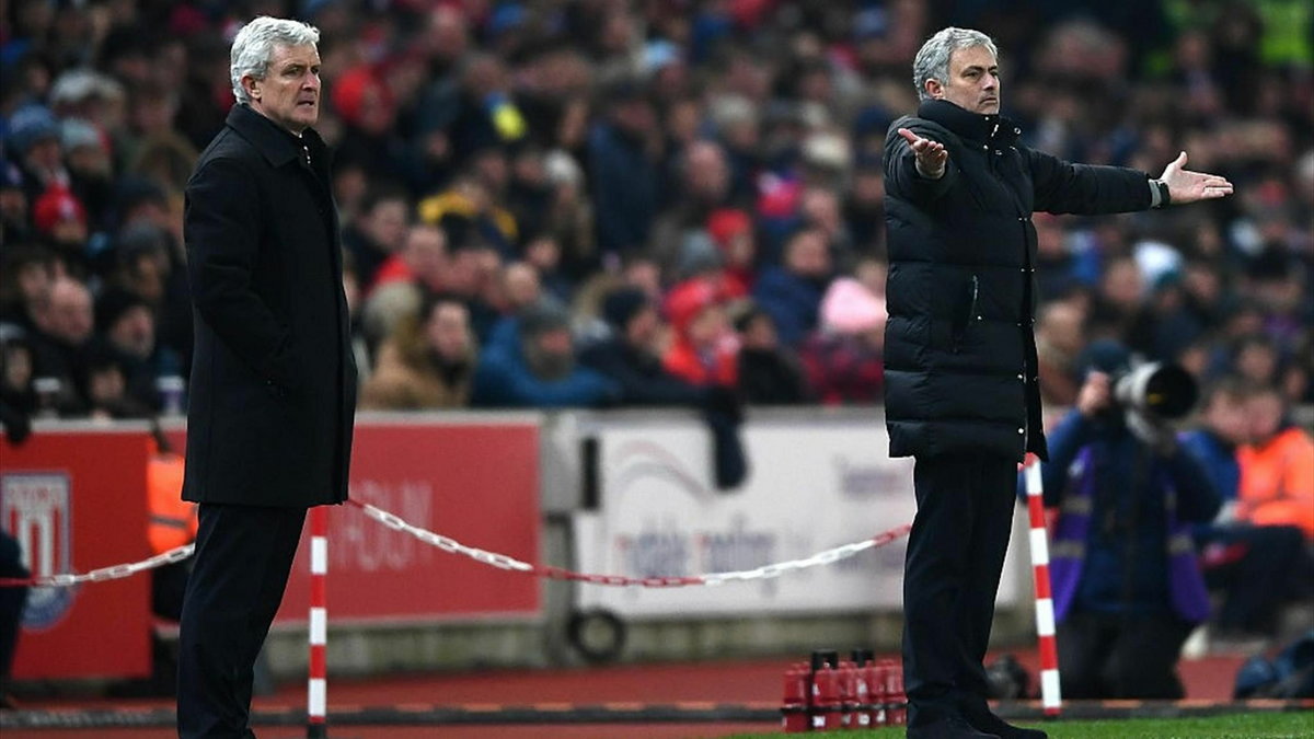 Mourinho o trenerze Stoke: głupie rzeczy są dla głupich ludzi