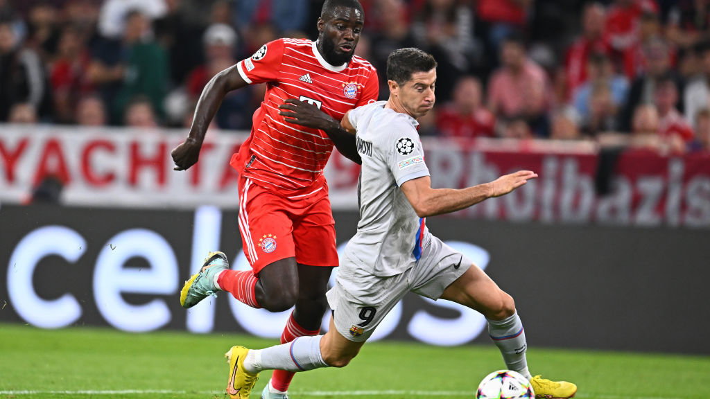 Robert Lewandowski i Dayot Upamecano