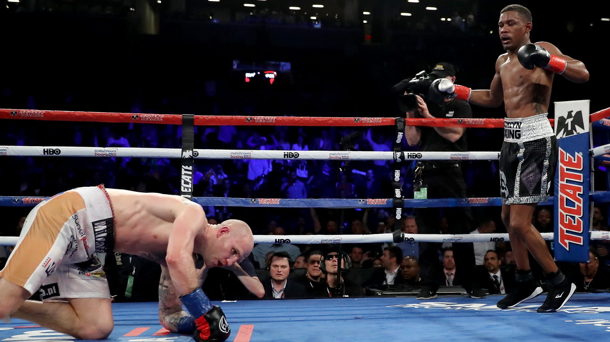 Maciej Sulęcki (L) i Daniel Jacobs