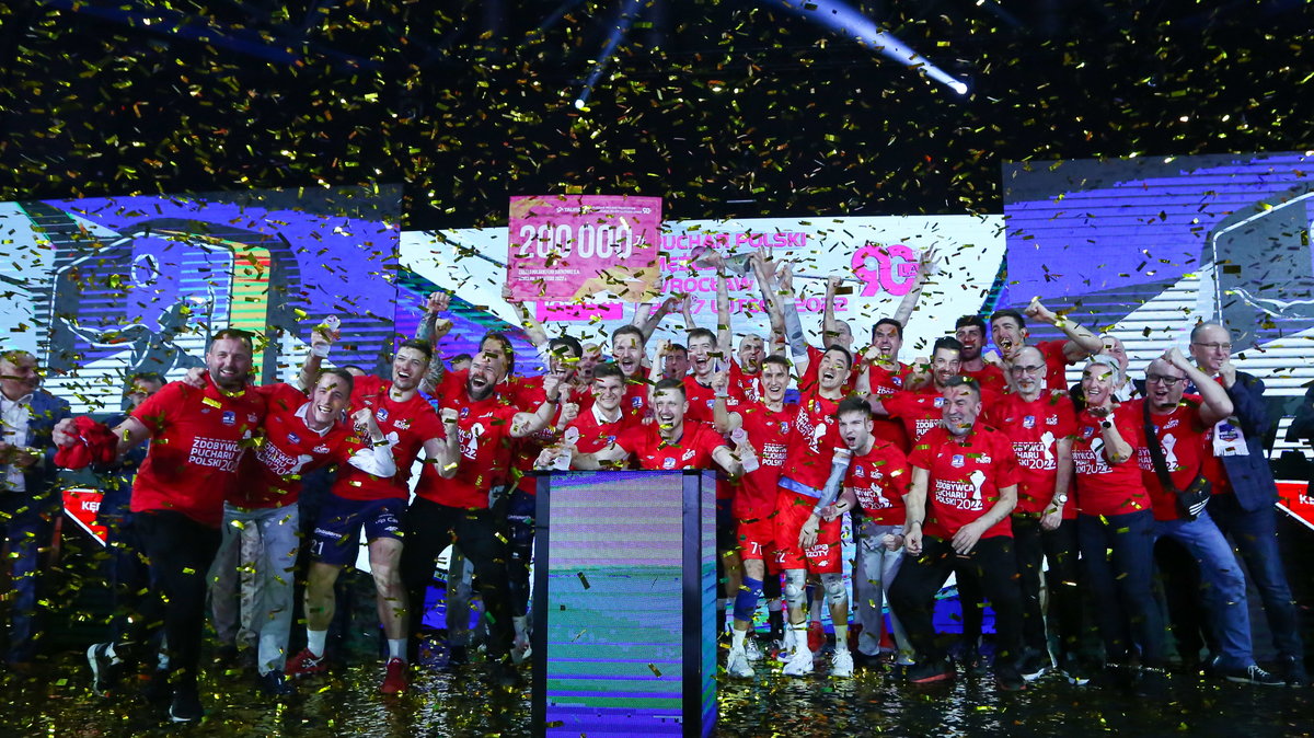 Grupa Azoty ZAKSA Kędzierzyn-Koźle zdobyła Puchar Polski w 2022 roku