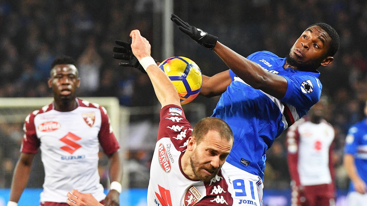 Włochy: Sampdoria Genua tylko zremisowała z Torino, grali wszyscy Polacy