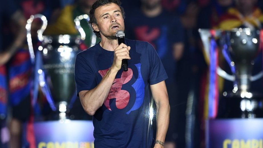 Luis Enrique , fot. AFP PHOTO/ JOSEP LAGO